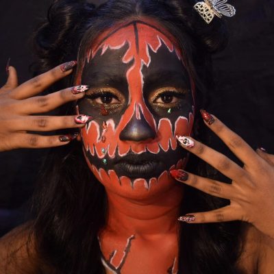 👻✨Philabhet and Priya have unleashed their inner artists to create ethereal and scary makeup lo