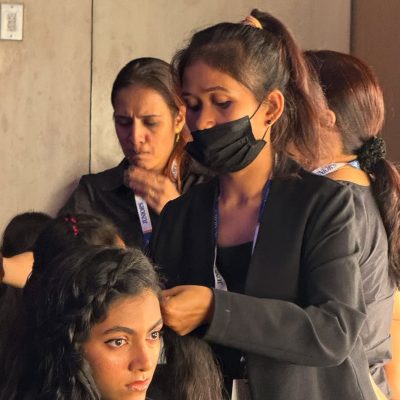 TEAM LAKME ACADEMY JAYANAGAR AT JW MARRIOT FOR KID FASHION WEEK ✨ ..Want to be a part of Glamoro (3)